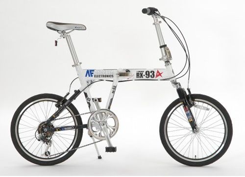モビルスーツ製造メーカー、アナハイム・エレクトロニクス社製の自転車