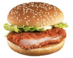 スパイシー チキン バーガー