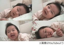 うたた寝赤ちゃんに絶賛の声 愛くるしい笑顔とすやすやを繰り返す Narinari Com
