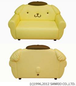 ポムポムプリン」がソファに、ファンに贈る究極のプリンアイテム