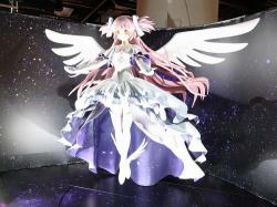 キュゥべえ”あんまんで再現、複製原画展に「まどか☆マギカCAFE