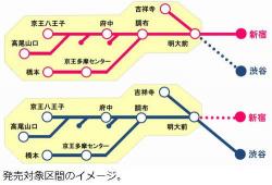 新宿と渋谷で乗降okな定期券 京王電鉄が通常定期運賃にプラス料金で Narinari Com