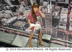 しょこたんが史上初のアフレコ 眼下に街並み広がる 上空800m で Narinari Com