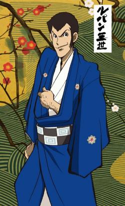 ルパン三世　浮世絵　手ぬぐい　伊勢丹　京都 ルパン三世初の限定“浮世絵”、伊勢丹新宿店の特別企画で先行販売