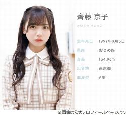 日向坂46 齊藤京子 生写真 別ページ 生写真(乃木坂46)/アイドル/日向坂46 齊藤京子/バストアップ/日