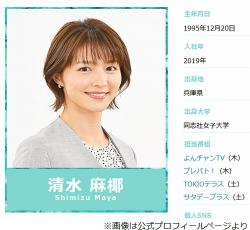 MBSアナウンサー 清水麻椰　直筆サイン入り写真 Amazon.co.jp: MBS アナウンサー清水麻椰さん︎直筆サイン入り