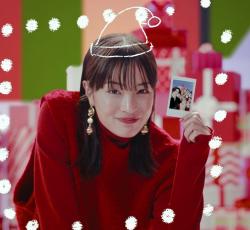 【非売品】チェキ　横浜流星　広瀬すず　2024年クリスマスポスター 広瀬すず・横浜流星】出演！ 新TVCM「クリスマスプレゼントに